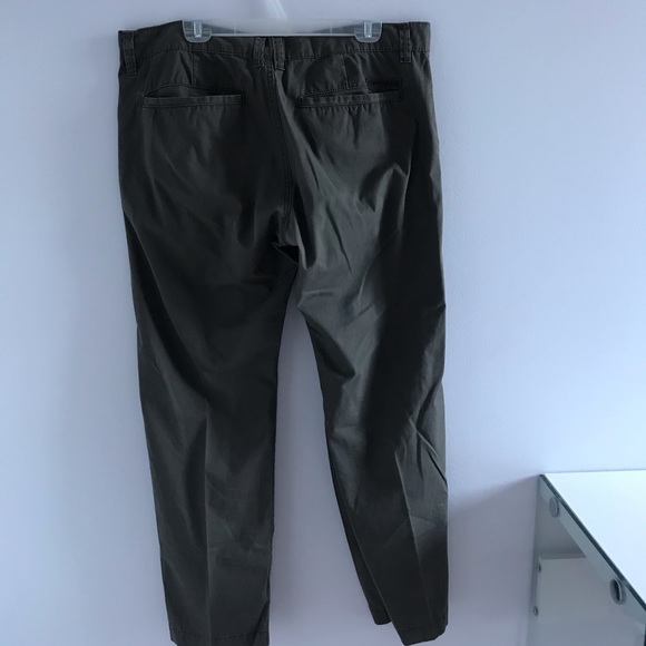 Calvin Klein Khaki Army Green Mens 100% Cotton Jeans - Picture 8 of 16